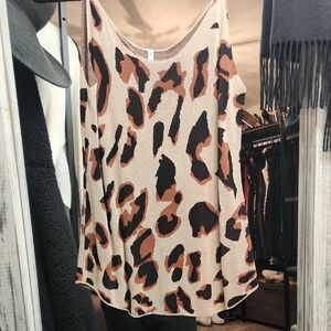 Leopard Print Camisole Top